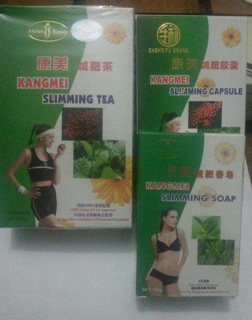 KANGMEI SLIMMING CAPSULE ONCE OFF SPECIAL WITH SLIMMING TEA AND SLIMMING SOAP