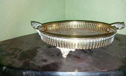 VINTAGE BRASS TRAY