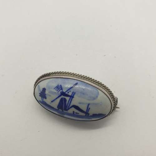 Antique Silver Delphi Brooch | Stunning | A must see