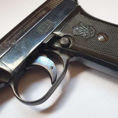 Rare 1910 German 25 pocket pistol -  Waffenfabrik Mauser AG Oberndorf A N - Deactivated Cert