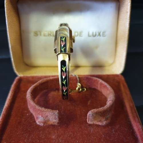 Sterling De Luxe 17 Jewels Ladies Watch - Gold Filled 10 Microns - Swiss Made