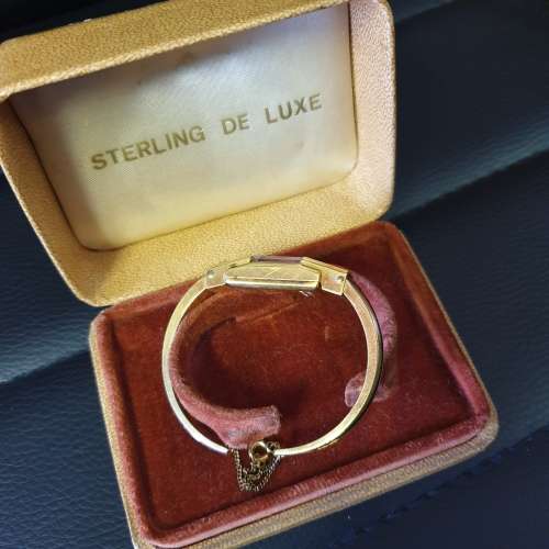 Sterling De Luxe 17 Jewels Ladies Watch - Gold Filled 10 Microns - Swiss Made