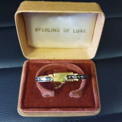 Sterling De Luxe 17 Jewels Ladies Watch - Gold Filled 10 Microns - Swiss Made