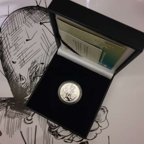 PROOF Silver 5c 1/4OZ - Peace Park Series 2011 - Crazy R1