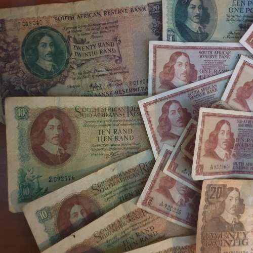 Mixed Lot of South African Bank Notes | Bid to Take All
