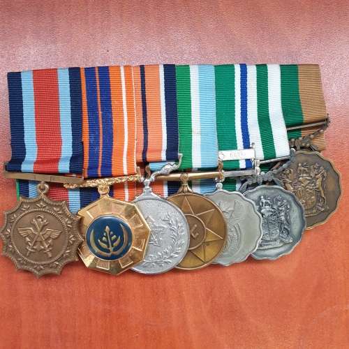 Set of Seven South African Service Medals up for grabs