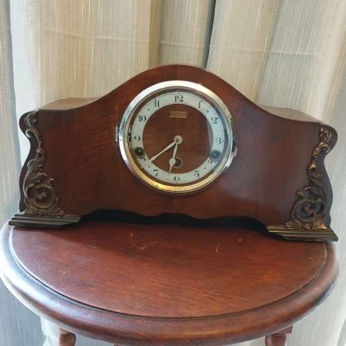 Antique Forestville Mantel Clock | Working and Chimes, but stops ticking after a while.