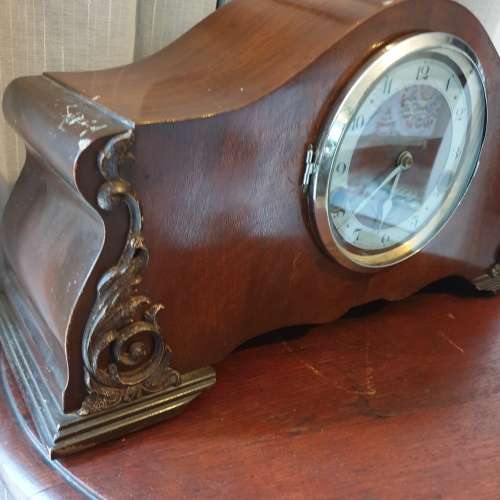 Antique Forestville Mantel Clock | Working and Chimes, but stops ticking after a while.