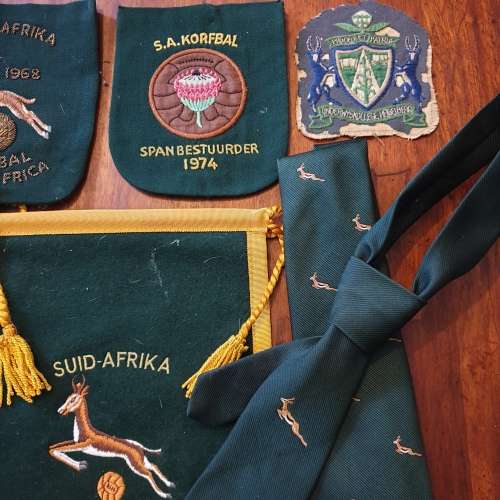 Lot of Springbok SA Korfball Medals and Awards