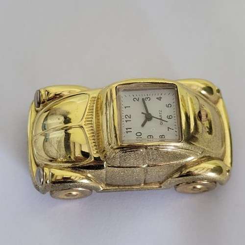 Vintage Miniature Brass Quartz Clocks Collection | Set of FOUR | Bid per clock to take the Lot
