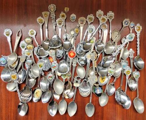 Massive lot of Mix Collectable Spoons | Bid to take it ALL as is