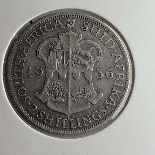 1936  2 Shillings in Good condition