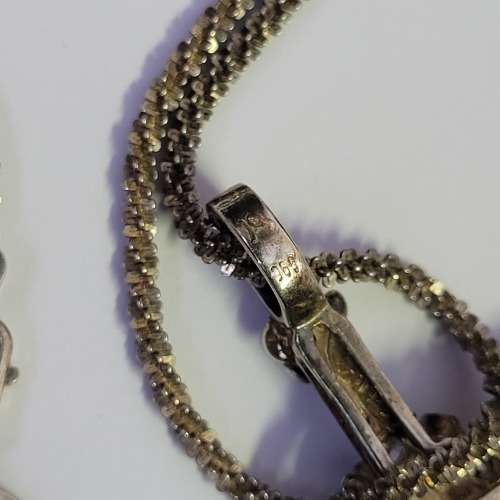 Stunning Silver Jenna Clifford cross and chain.