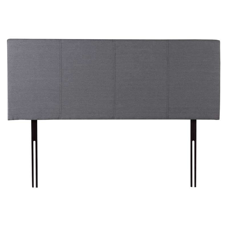 Tina Fabric King Size Headboard - Grey (FREE SHIPPING)