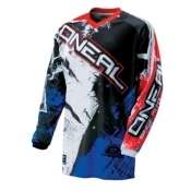 Oneal Shocker Blk/Bl/Rd Jersey (XXL)