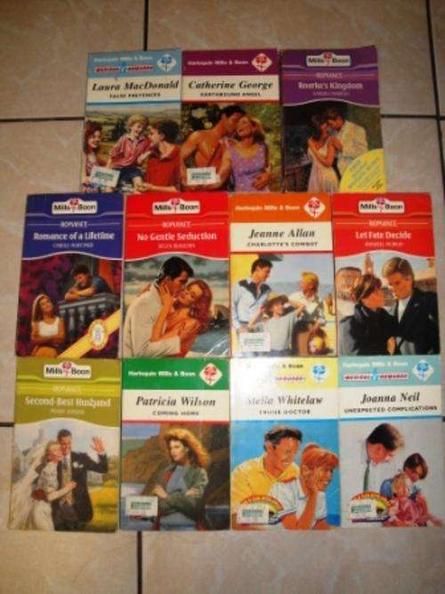 Mills and Boons novels x 11