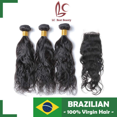 HAIR Brazilian Hiar Weft with Closure