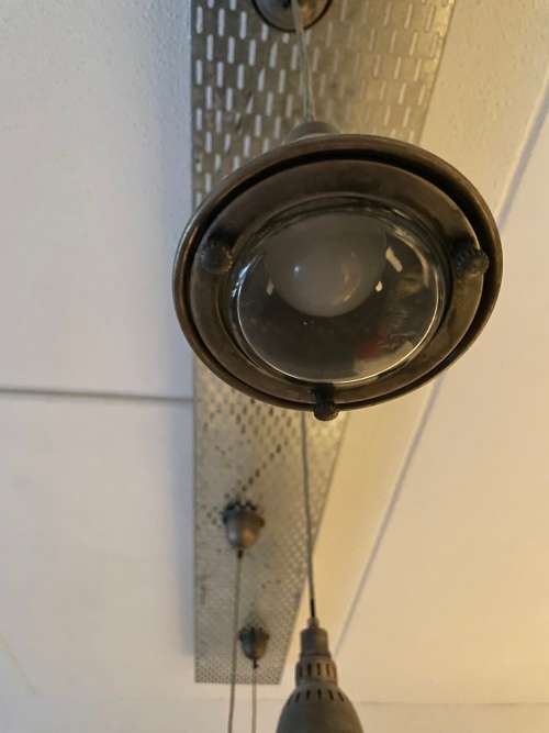 Vintage industrial hanging pendant lights