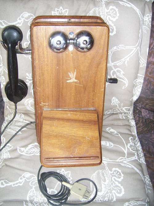 Old Modernised Wall Phone