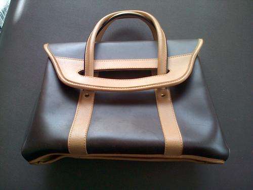 Vintage Two Tone Handbag