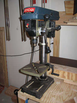 5 SPEED RYOBI BENCH DRILL