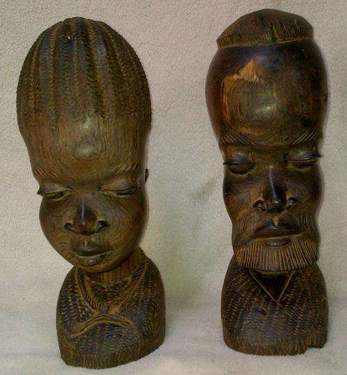 HEAVY WOODEN HEADS