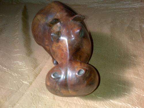 RHODESIAN TEAK HIPPO