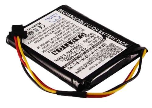 TOMTOM GPS, NAVIGATION BATTERY CS-TM140SL for 1EK0.052.02, 4EK0.001.02, Go 500, One 140, etc.