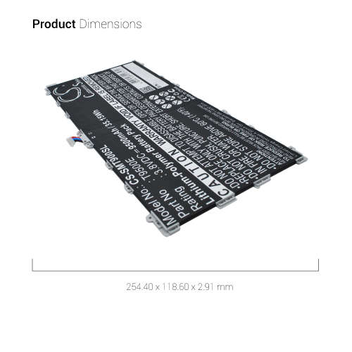 Tablet Battery SAMSUNG Tab Pro