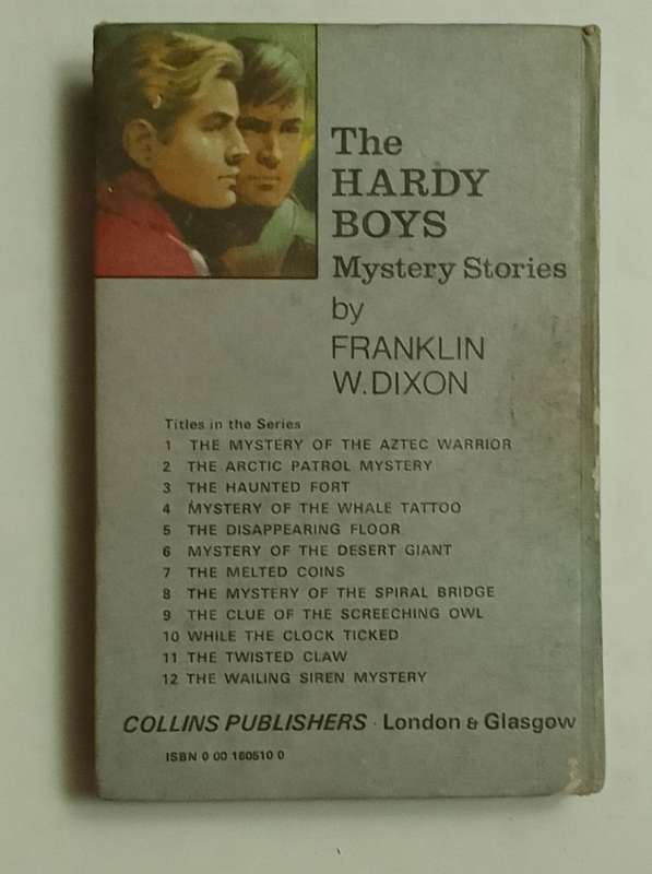 The hardy boys series: While the clock ticked- By: Franklin W. Dixon