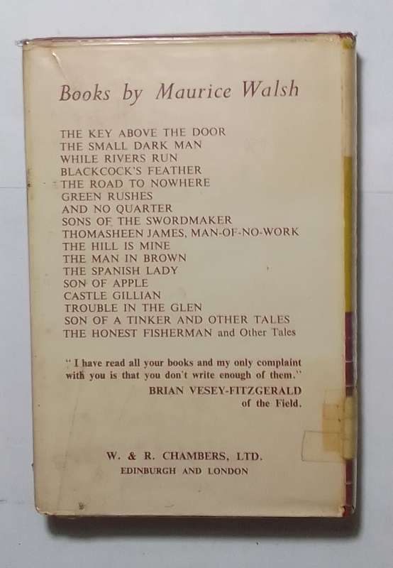The road to nowhere-By: Maurice Walsh