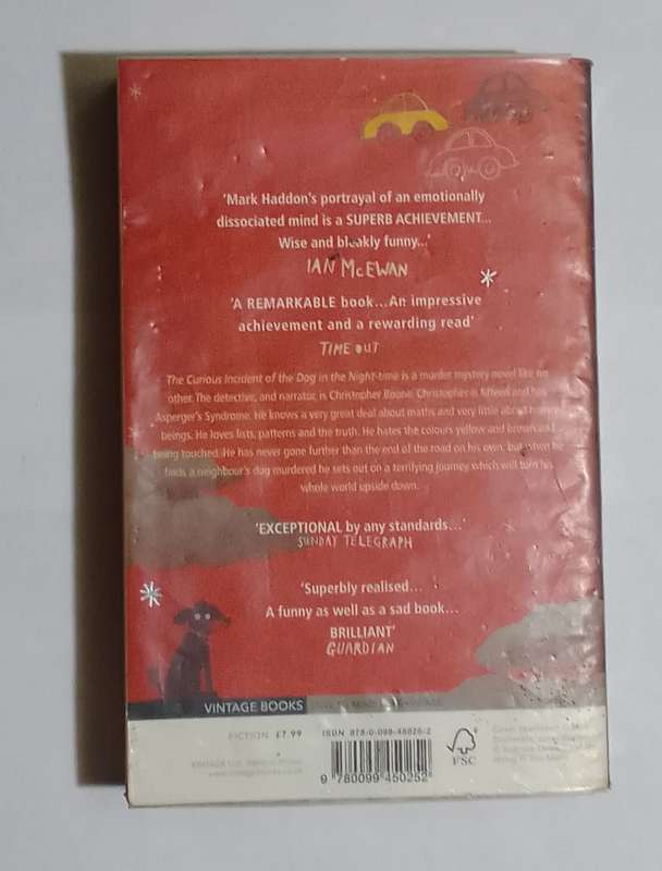 The curious incident of the dog in the night-time-By: Mark Haddon