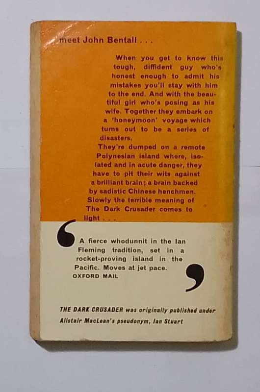 The dark crusader-By: Alistair MacLean