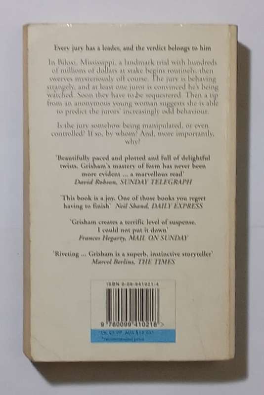 The runway jury-By: John Grisham