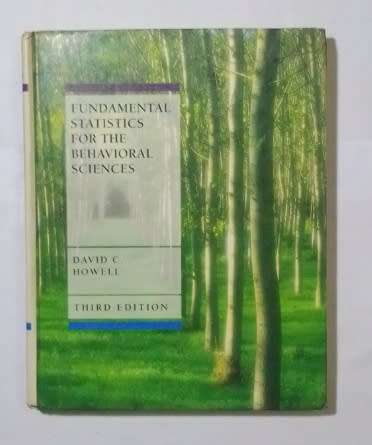 Fundamental statistics for the behavioral sciences-By: David C. Howell