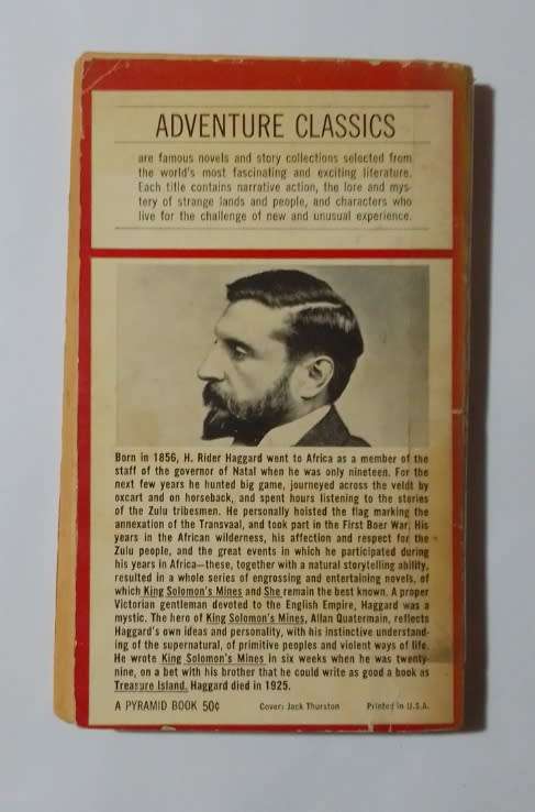 King solomon's mines-By: H. Rider Haggard
