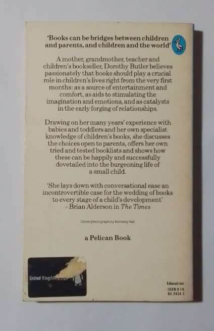Babies need books-By: Dorothy Butler