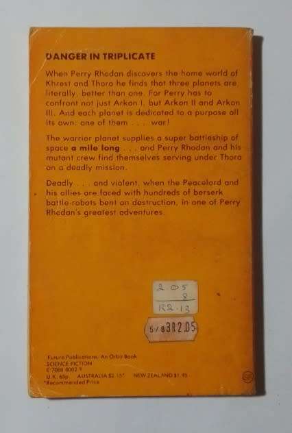 Perry rhodan 31: realm of the tri-planets-By: K. H. Scheer
