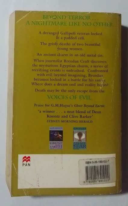 Voices of evil-By: G. M. Hague
