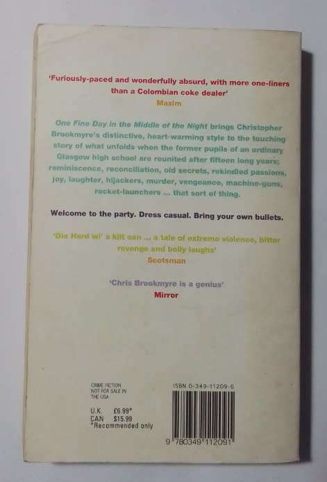 One fine day in the middle of the night-By: Christopher Brookmyre