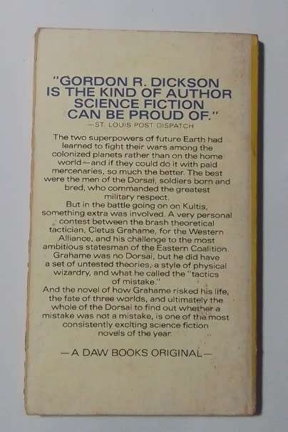 Tactics of mistake-By: Gordon R. Dickson