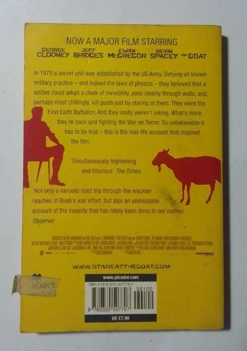 The men who stare at goats-By: Jon Ronson