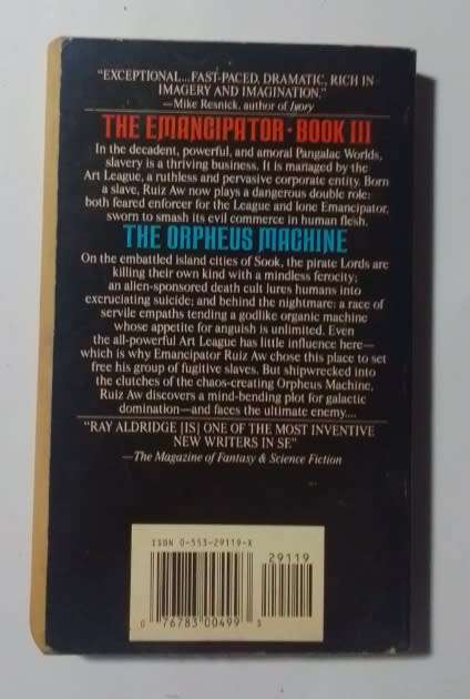 The emancipator book 3: the orpheus machine-By: Ray Aldridge