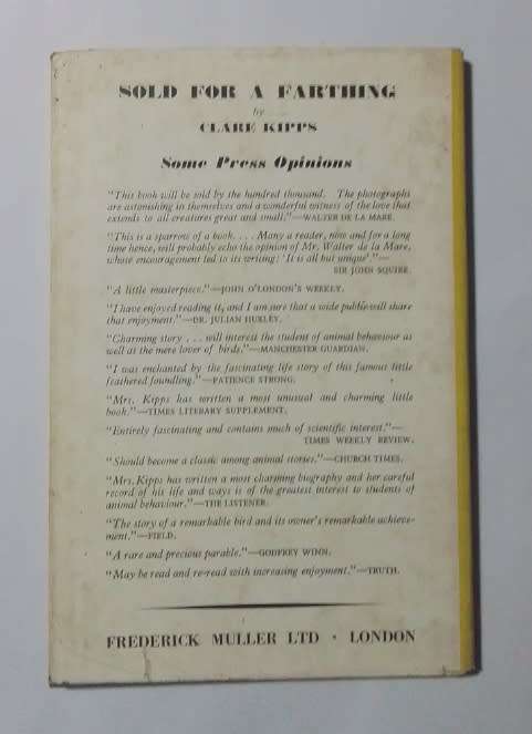 Sold for a song-By: Clare Kipps