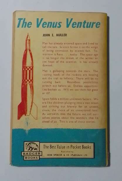 The venus venture-By: John E. Muller