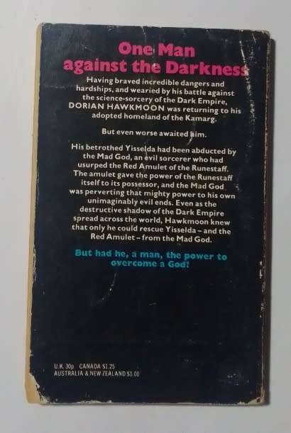 The mad god's amulet-By: Michael Moorcock