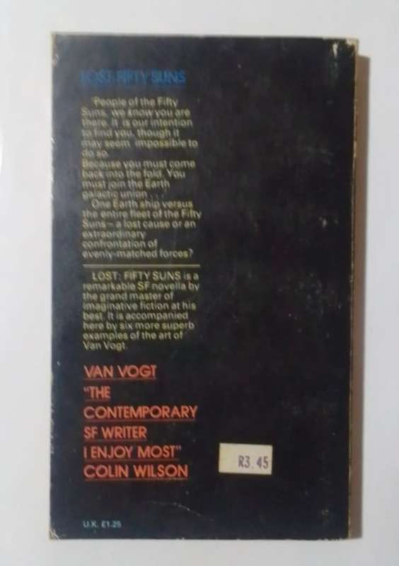 Lost: fifty suns-By: A. E. Van Vogt