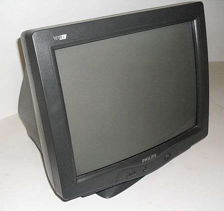 PHILIPS 17" BLACK MONITORS - LIKE NEW !!!