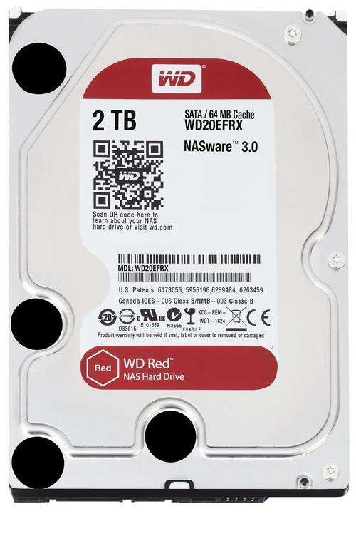 WD Red 2TB 3.5 inch SATAIII Hard Drive - 64MB