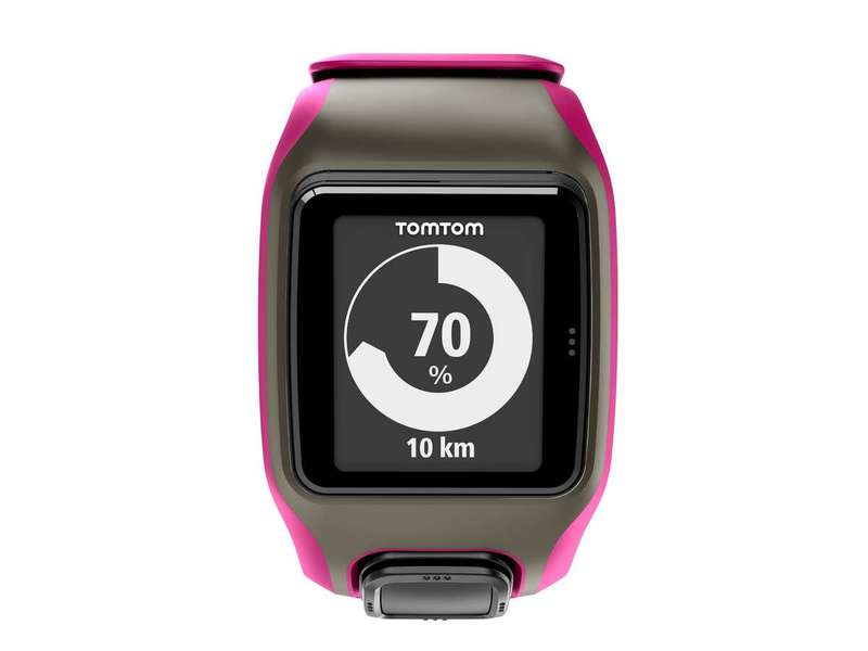 TomTom Multi-Sport GPS Watch + Bike Mount - Pink